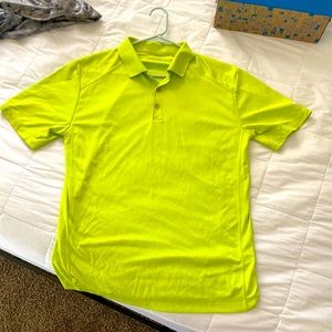 Men’s medium bike golf shifty, like green barely worn